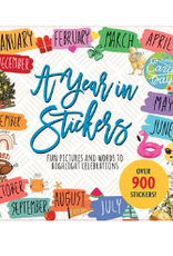 Peter Pauper Press A Year in Stickers! Sticker Book