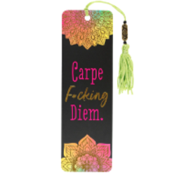 Peter Pauper Press PPP Bookmarks - Carpe F*cking Diem