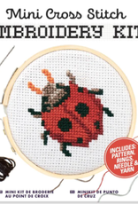 Kikkerland Ladybug Embroidery Kit