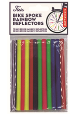Kikkerland Bike Spoke Rainbow Reflectors Rainbow