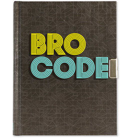 Peter Pauper Press Bro Code Lock Journal