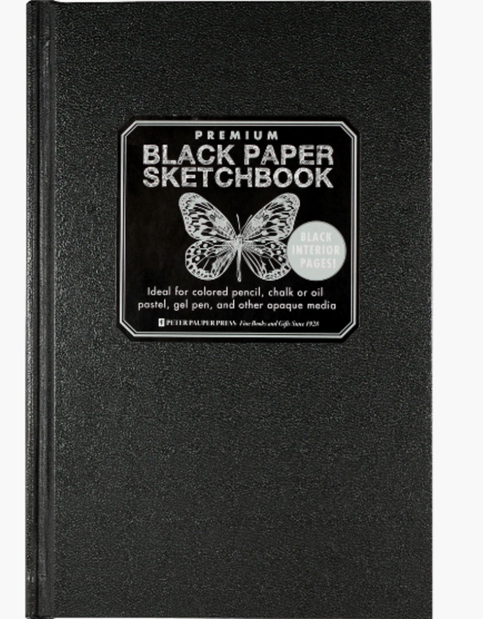 Peter Pauper Press Black Paper Sketchbook