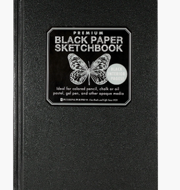 Peter Pauper Press Black Paper Sketchbook