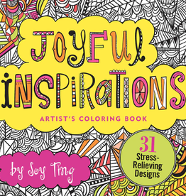 Peter Pauper Press Joyful Inspo Coloring Book