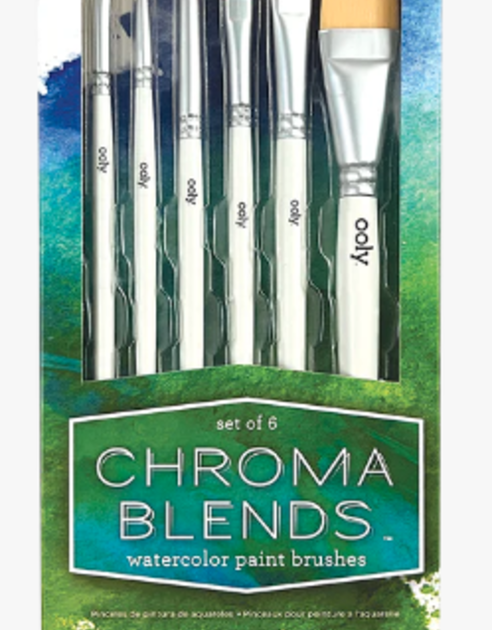 OOLY Chroma BlendsWatercolour Paint Brushes