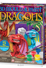 Playwell 3D Mould & Paint Dragons