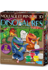 Playwell 3D Mould & Paint Dinosaurs