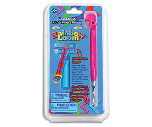  Rainbow Loom Tail Upgrade Kit - Metal Hook - Pink