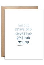 Pixel Paper Hearts PPH Card - My Dad