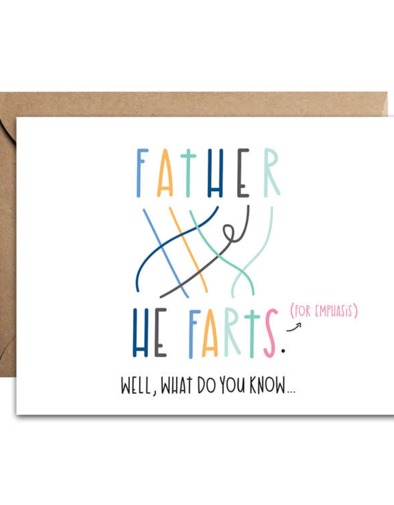 Pixel Paper Hearts PPH Card -He Farts