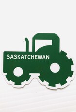 Northwest Stickers NW Stickers- Sask Green Tractor Sk