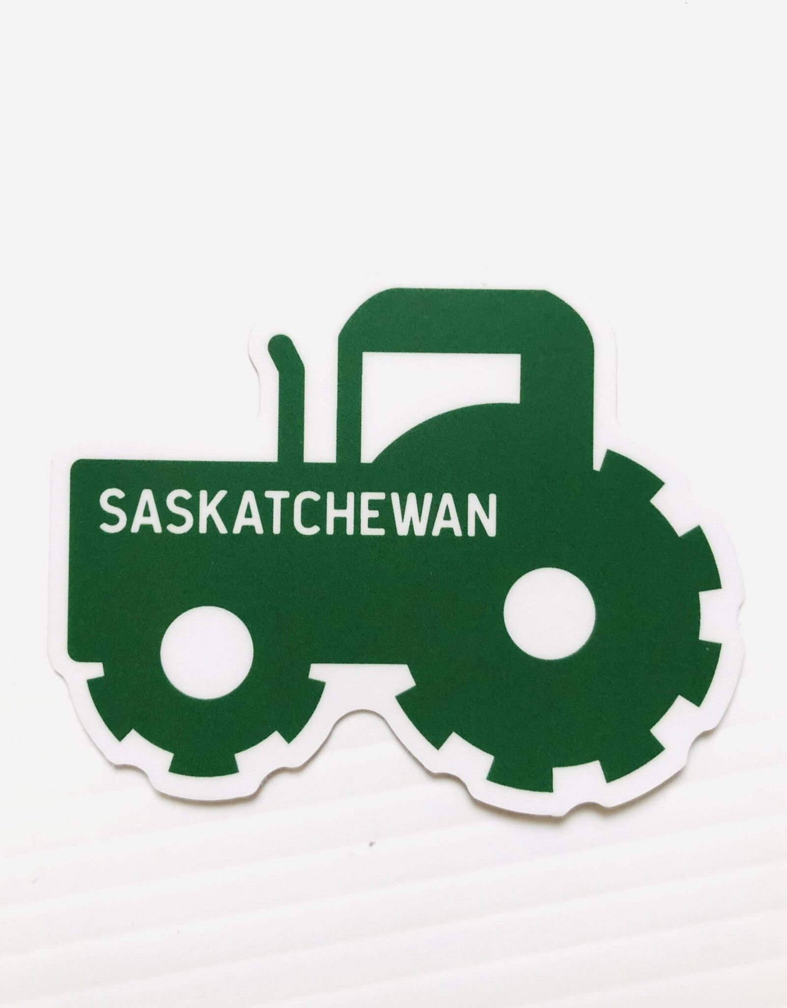 Northwest Stickers NW Stickers- Sask Green Tractor Sk