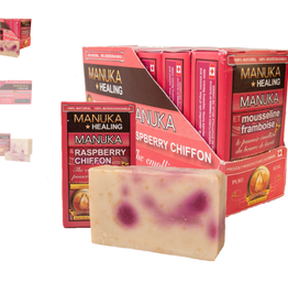 Bunch A Farmers Manuka and Raspberry Chiffon  soap