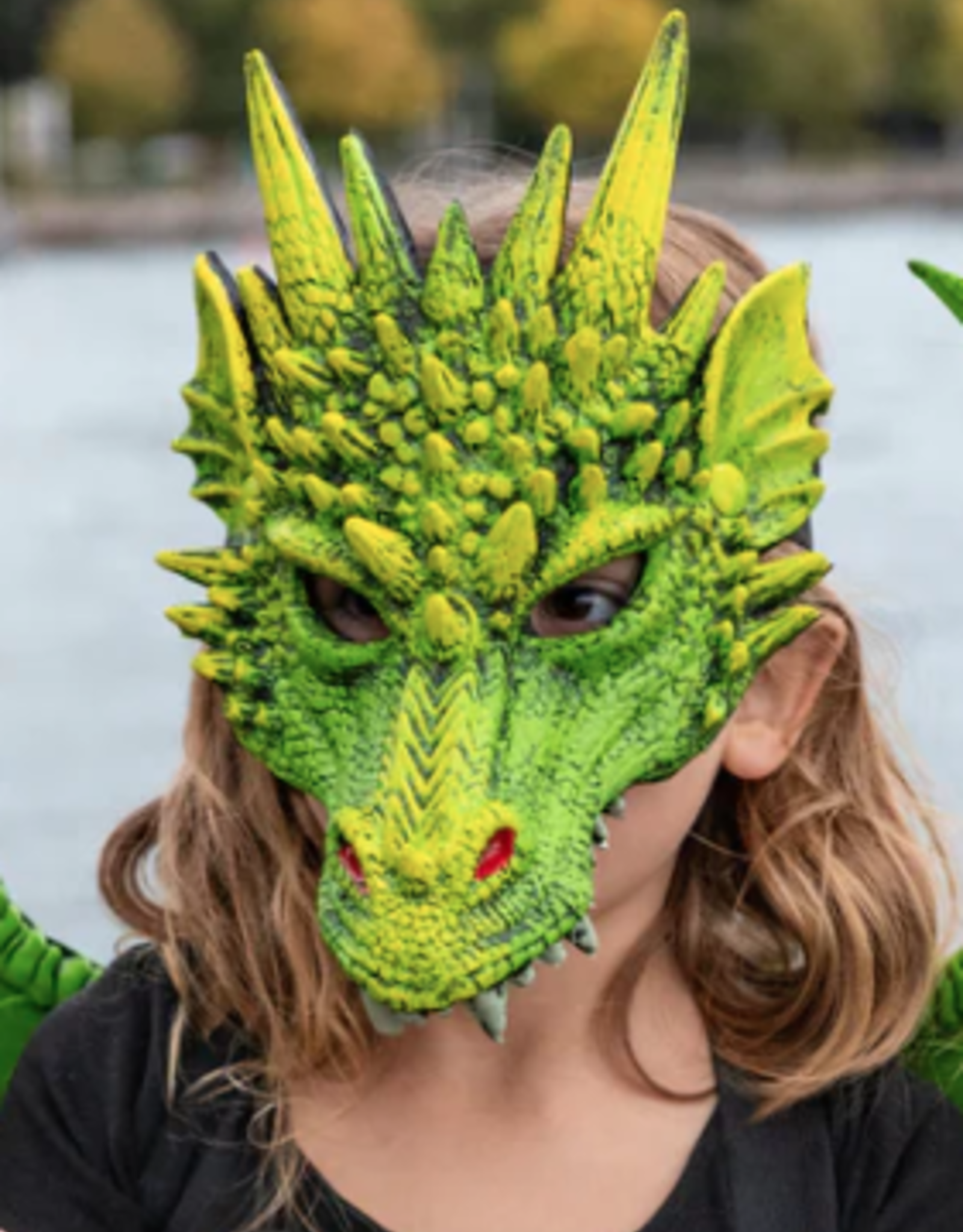 Great Pretenders Dragon Mask - Green