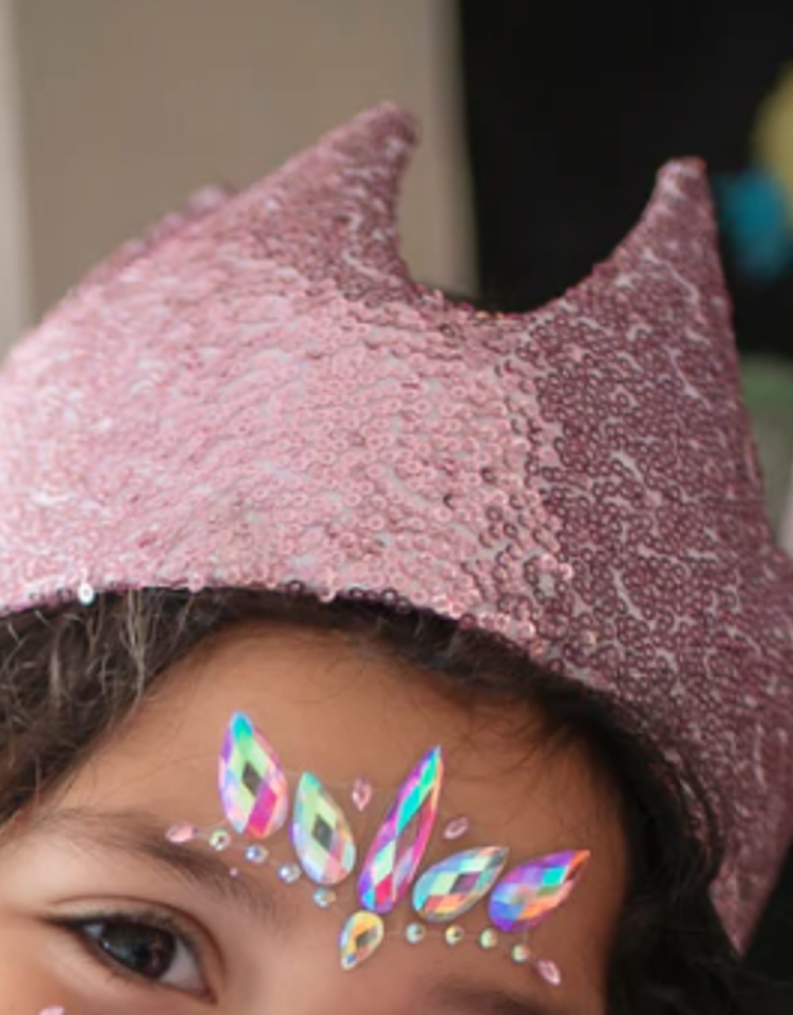 Great Pretenders Precious Pink Sequins Crown