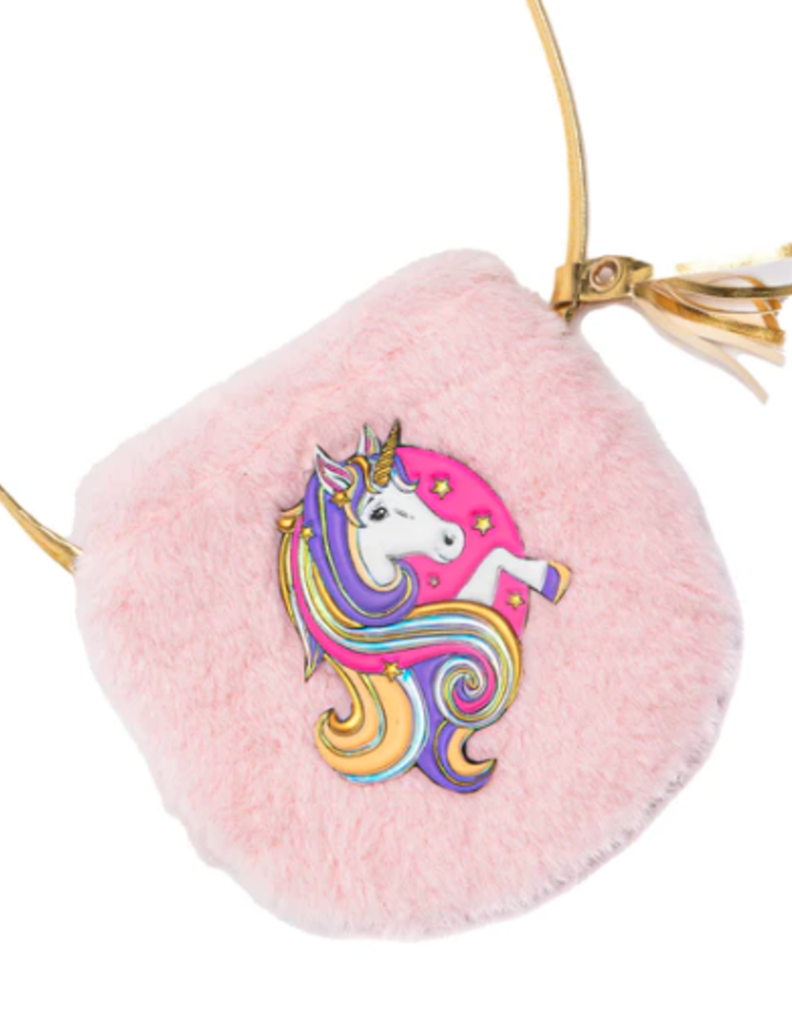 Great Pretenders Fluffy Unicorn petite purse