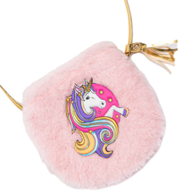 Great Pretenders Fluffy Unicorn petite purse