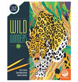 Mindware Wild Wonders Color by number Book 1