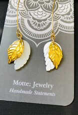 Motte Jewelry Motte Earring Mother of Pearl Earrings