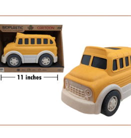 CLS Imports Bioplastic School Bus 11"