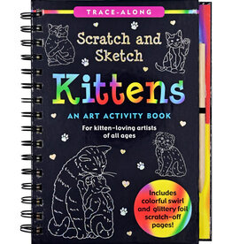 Peter Pauper Press Kittens Scratch & Sketch
