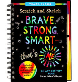 Peter Pauper Press Brave/Strong/Smart Scratch & Sketch