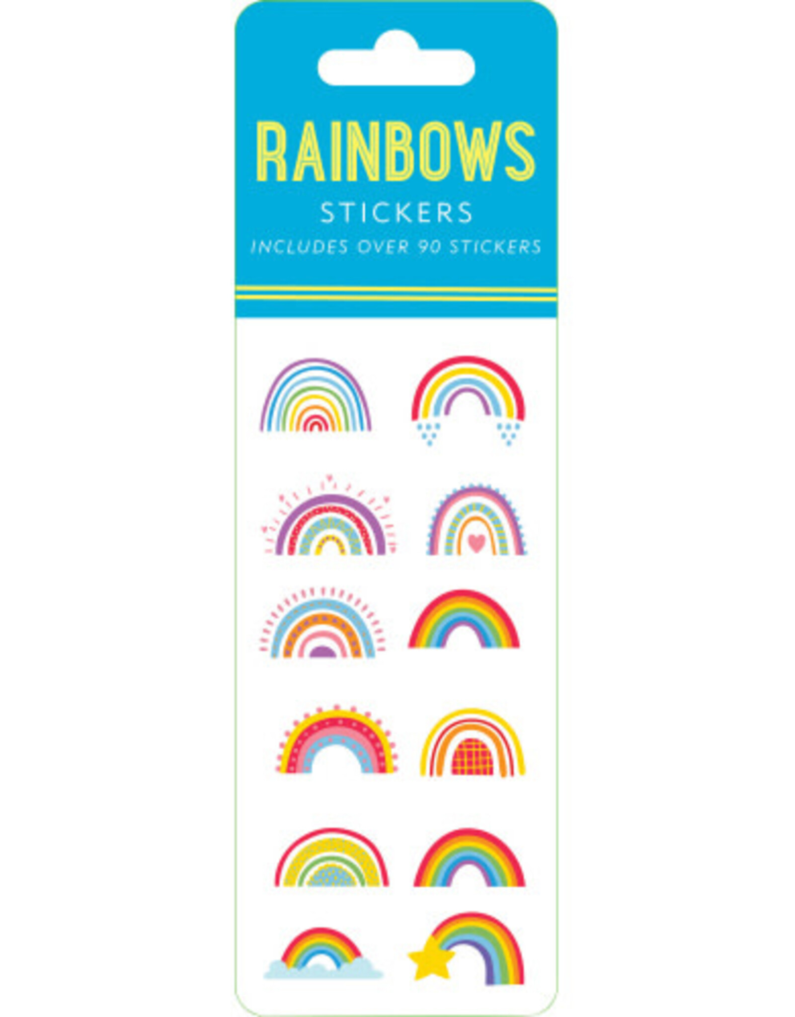 Peter Pauper Press Sticker Set Rainbows