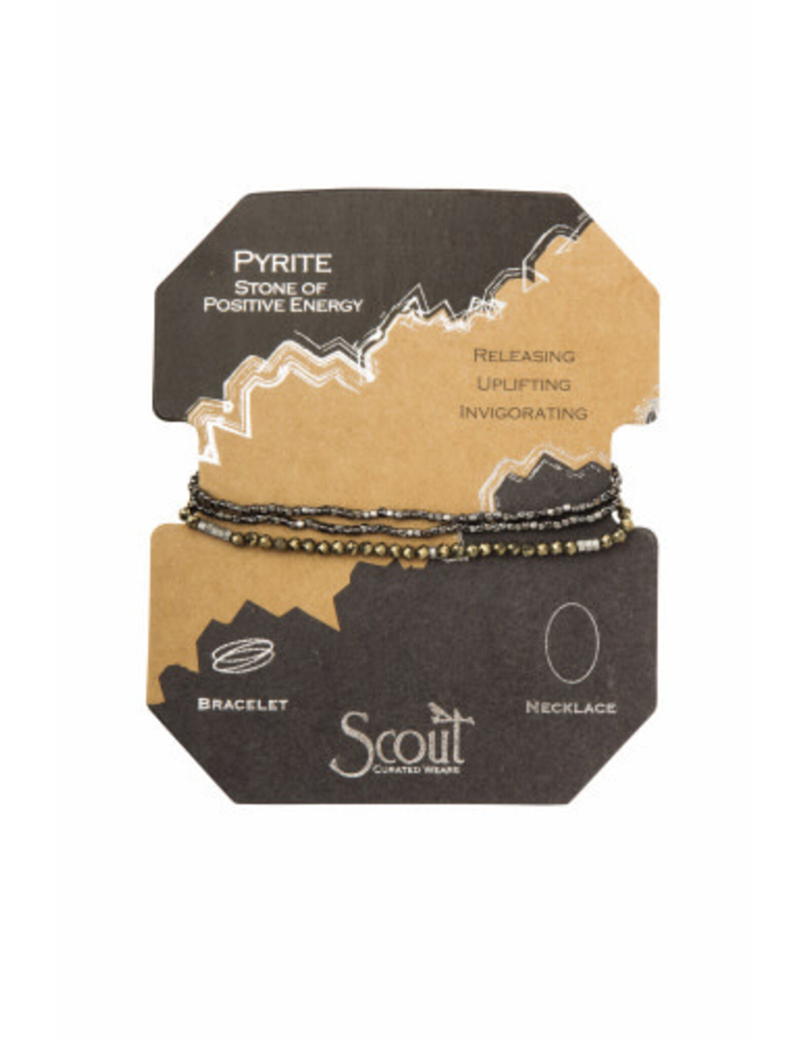 Scout Curated Delicate Stone Neck/Brac Silver