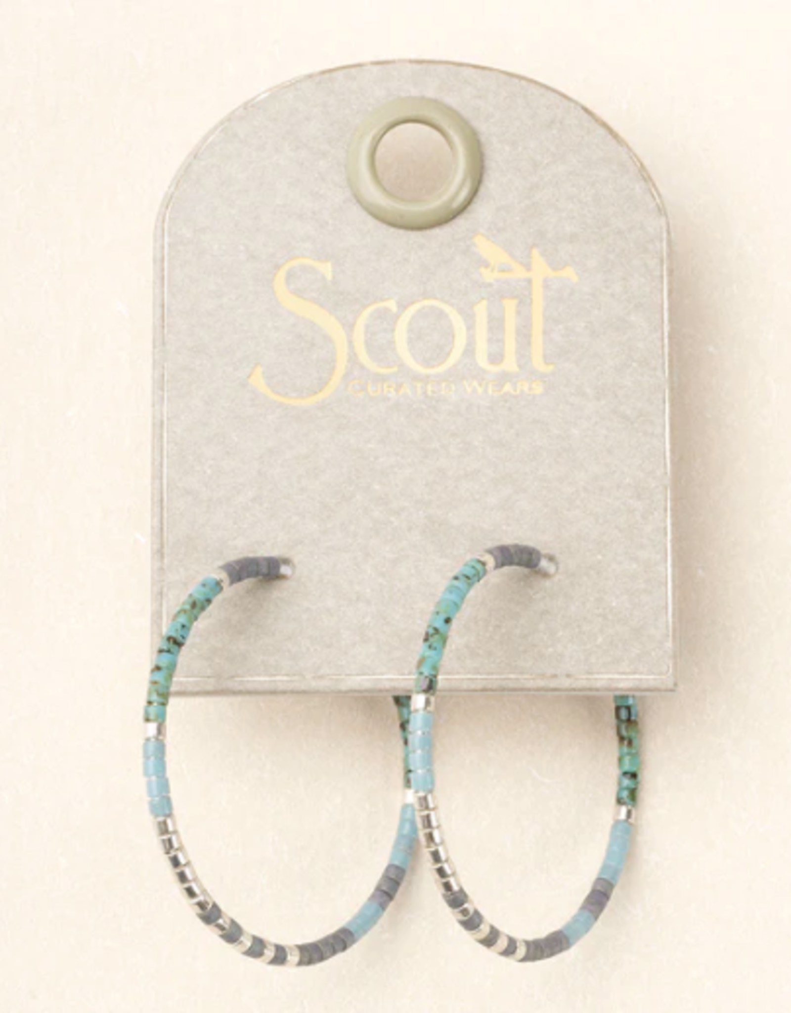 Scout Curated Chromacolor Sm Hoop Turq. Sil.