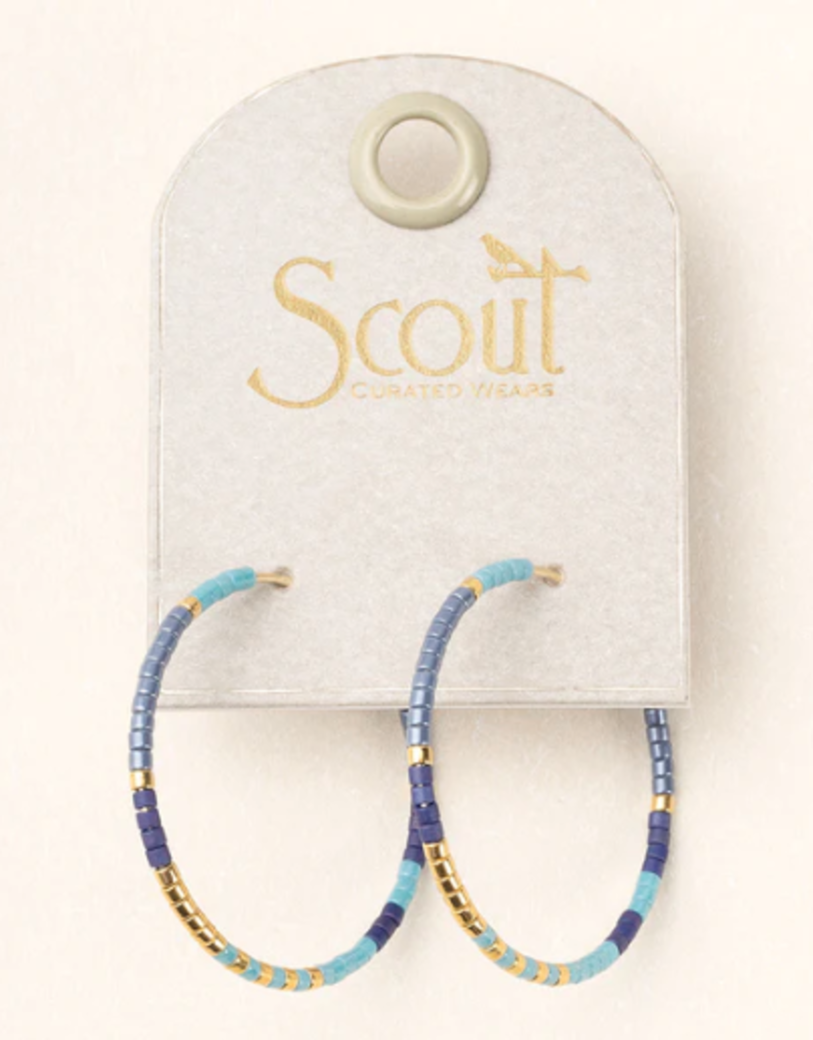 Scout Curated Chromacolor Sm Hoop Cobalt/Gold