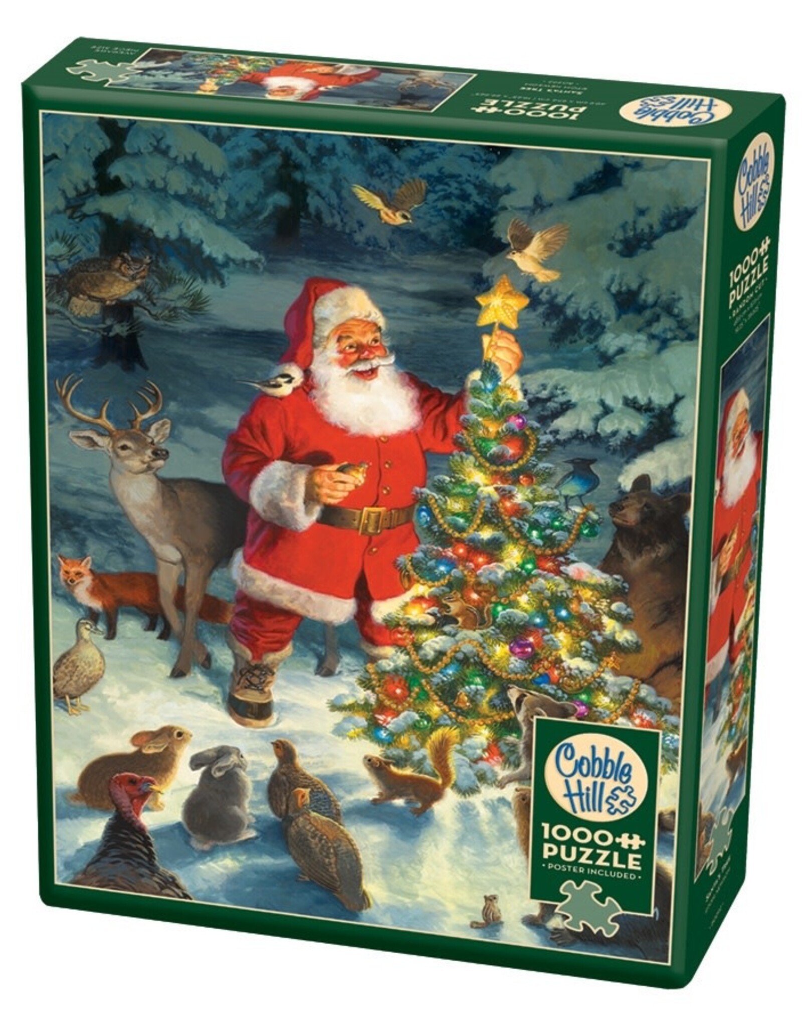 Cobble Hill Santa's Tree - 1000pc