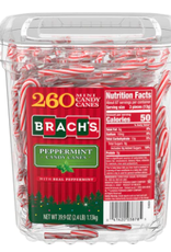 Pacific Candy Brachs Mini Peppermint Candy Canes