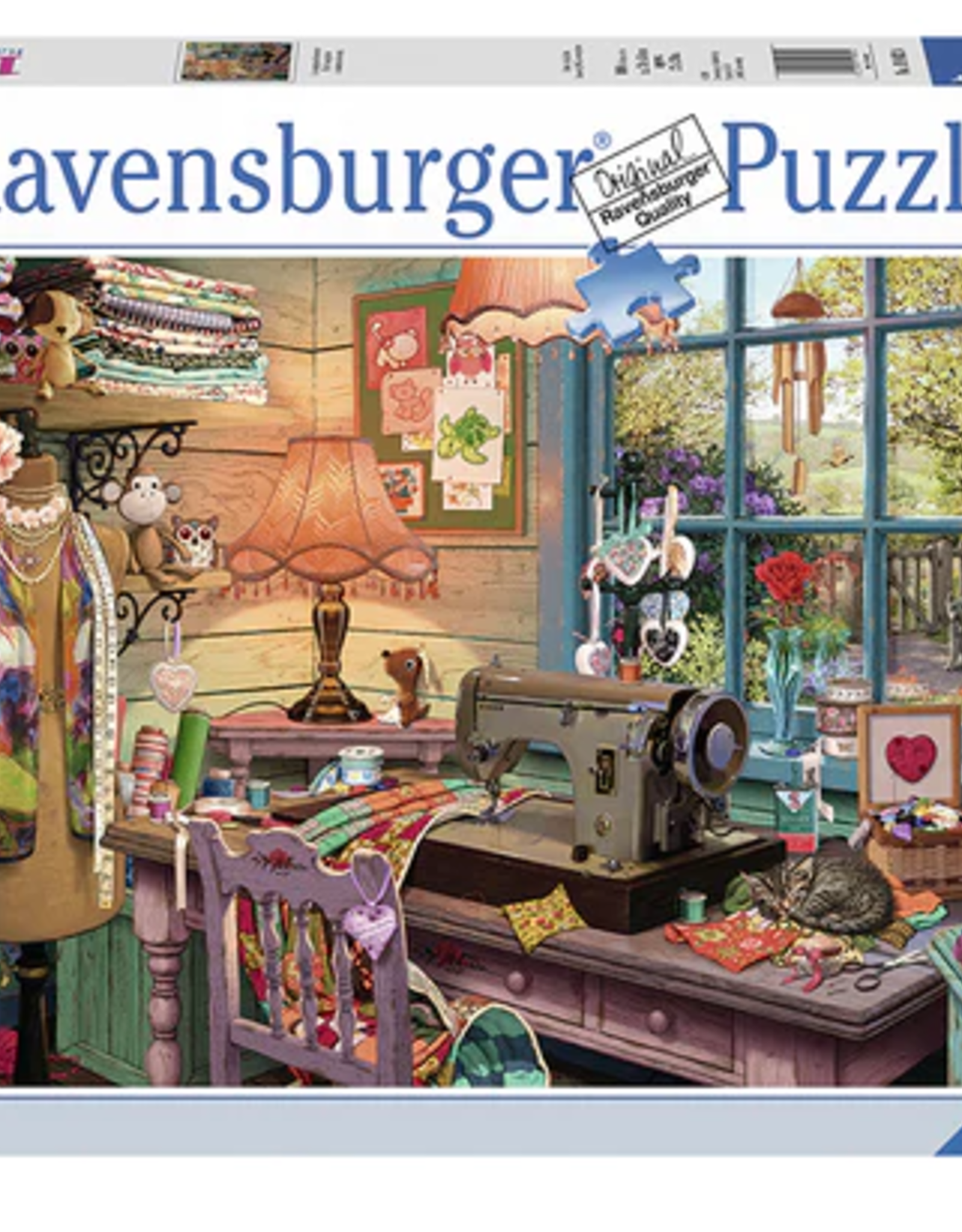 Ravensburger The Sewing Shed 1000p