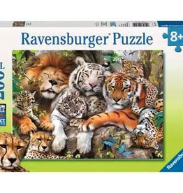 Ravensburger XXL Puzzle - 200p Big Cat Nap