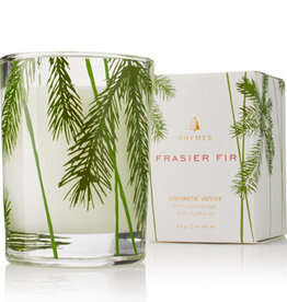 Thymes Frasier Fir Votive -pine needle design