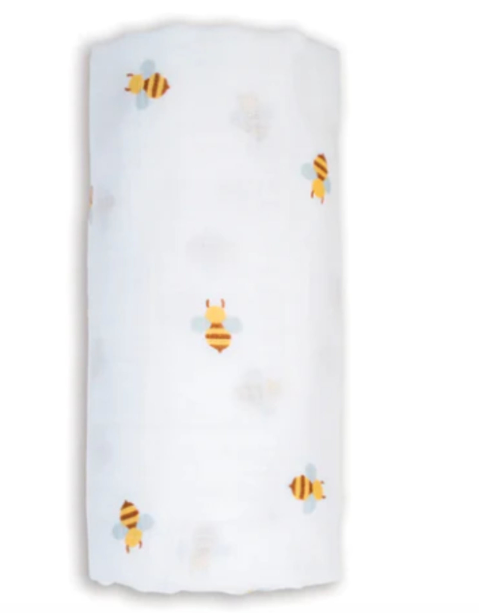 Lulujo Lulujo Muslin Swaddle Blanket  Bees