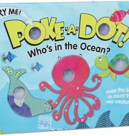 Melissa & Doug Poke a dot Book Who's in the Ocean