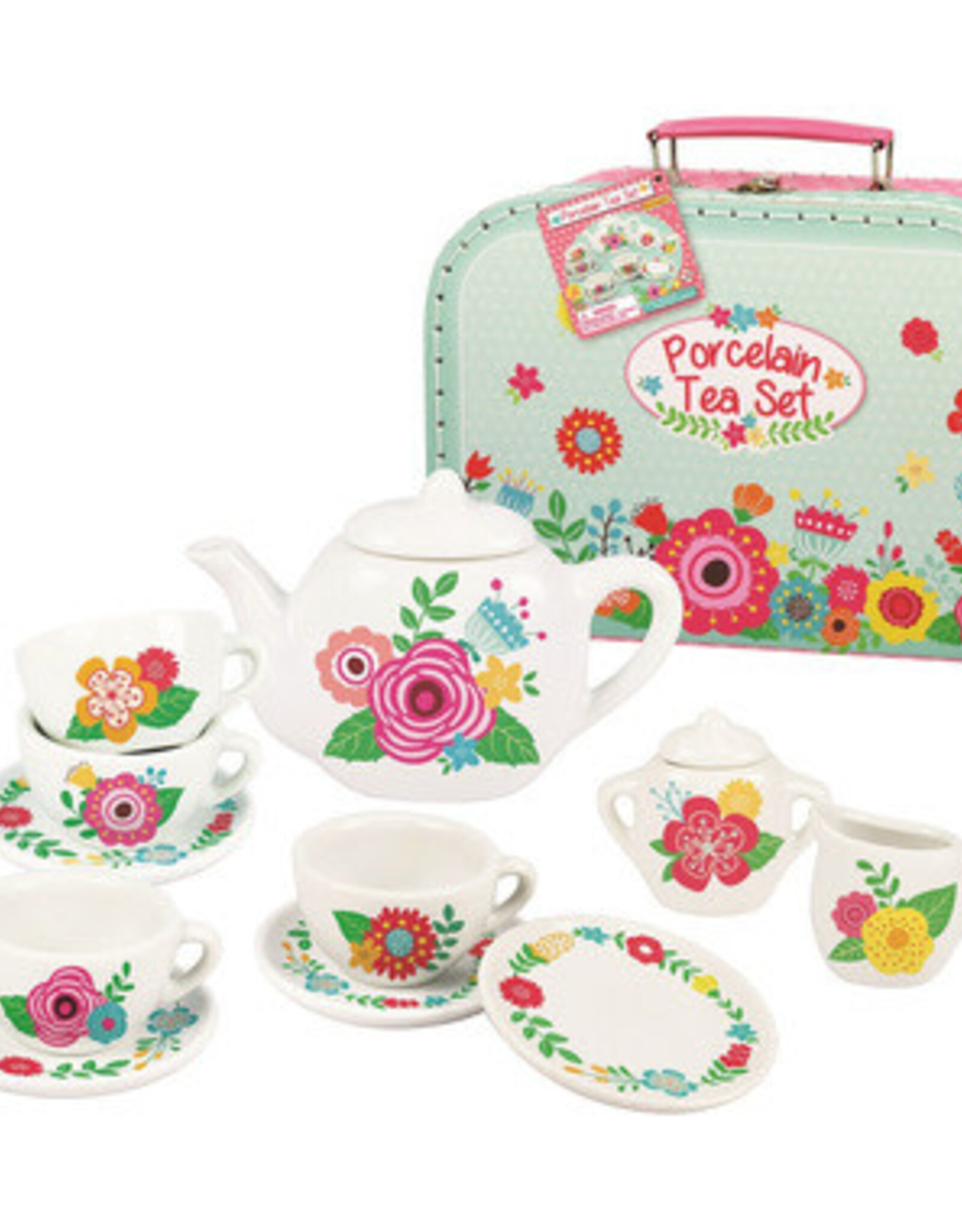 Champion Floral Porcelain Tea Set