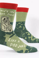 Blue Q Men's Socks Dad Jokes