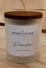 Wood Flame Candles Wood Flame Candle Relaxation 9oz