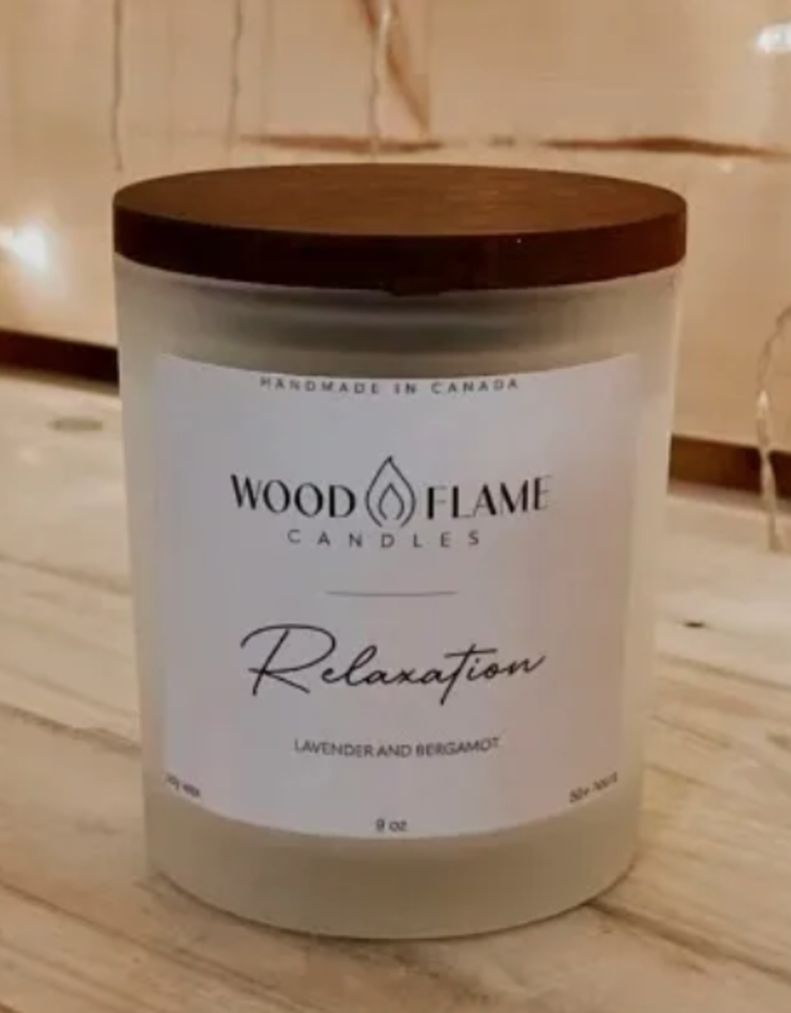 Wood Flame Candles WFC Relaxation 9oz