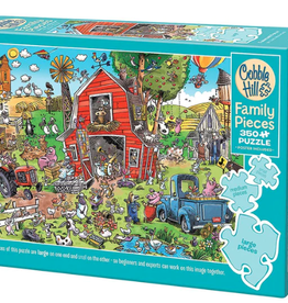 Cobble Hill Farmyard Folly Family Puzzle 350pc