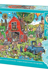 Cobble Hill Farmyard Folly Family Puzzle 350pc