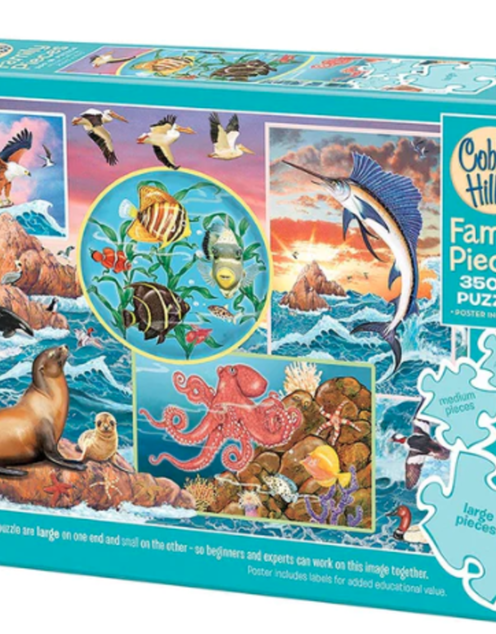 Ocean Magic Family Puzzle 350pc