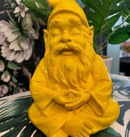 Dylans Meditating Gnome Yellow
