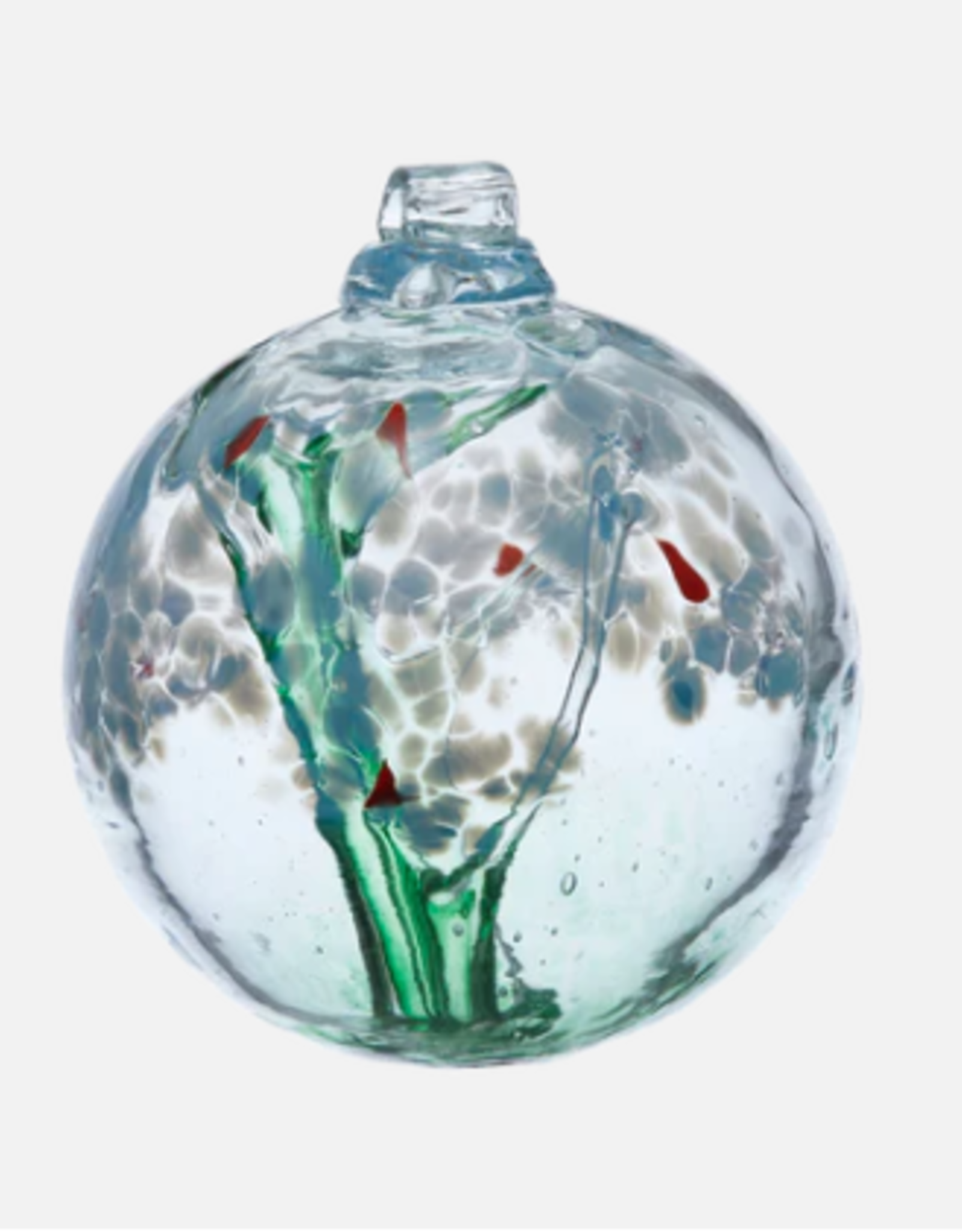Kitras Art Glass Blossom Ball Sympathy 3’' Kitras