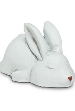 Abbott Sleeping White Bunny
