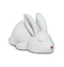 Abbott Sleeping White Bunny
