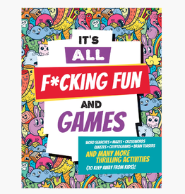 Peter Pauper Press It's All F*  Fun & Games Activity Book