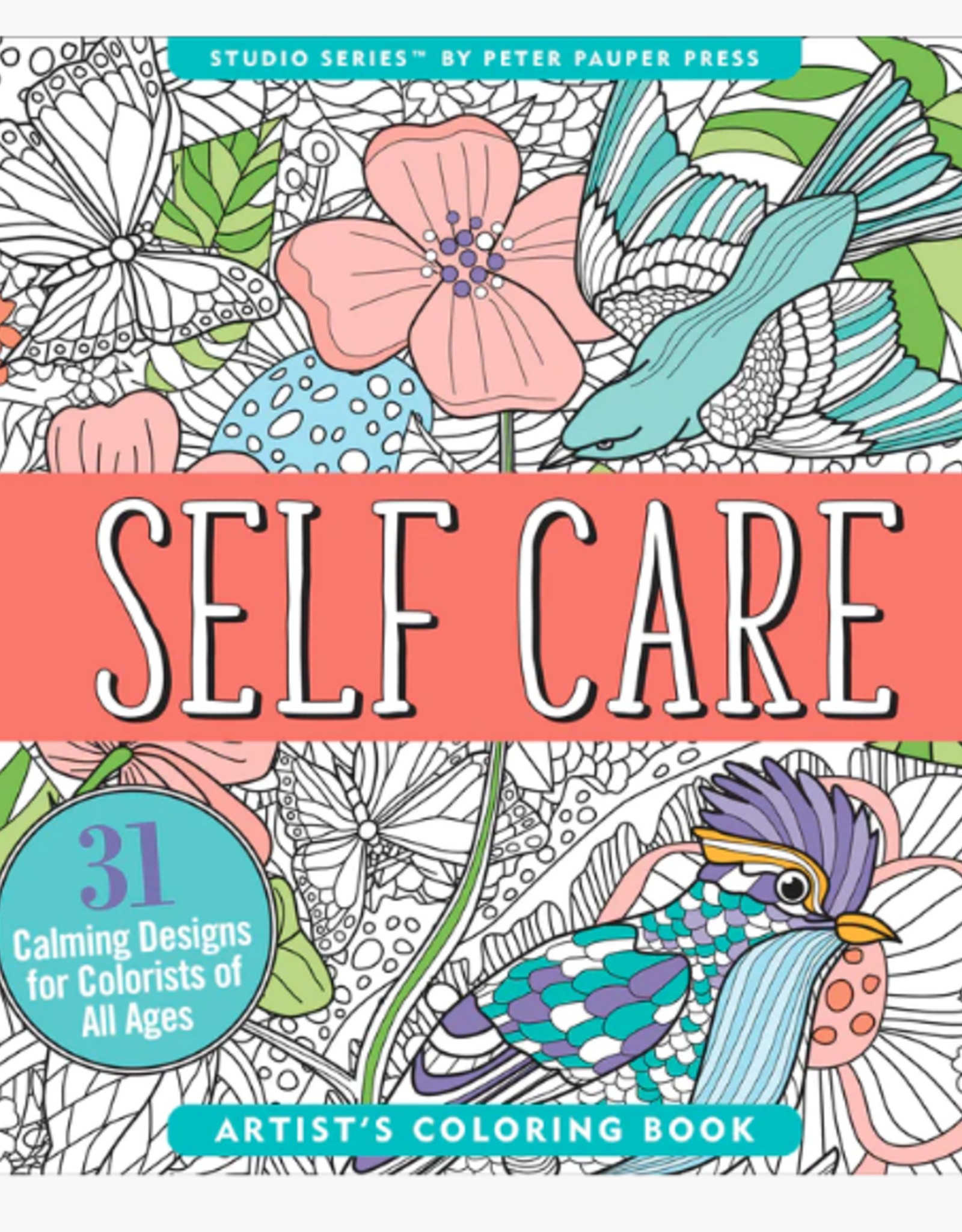 Peter Pauper Press Colour Book Self Care